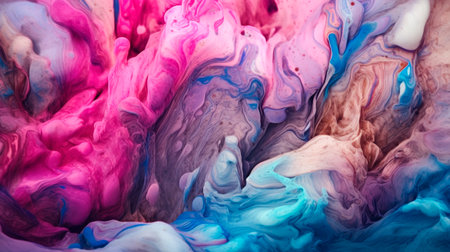 Pink, purple, blue and white marble watercolor texture, stone background, design backdrop. Generative AI illustratorの素材