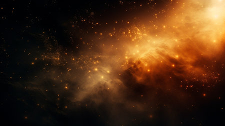 night sky with stars and milky way backgroundの素材