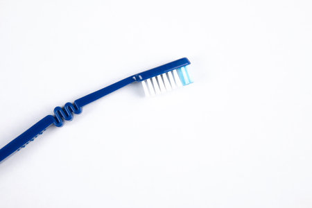 toothbrush on white isolated background