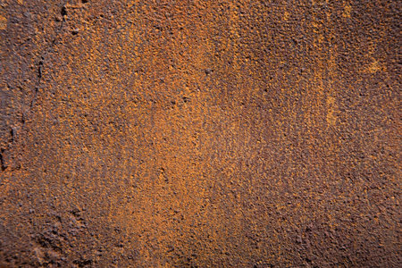 brown background from rusty plate