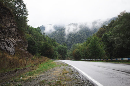 road in the mountains