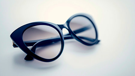 sunglasses isolated on a white backgroundの素材