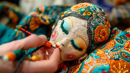 doll dolls in the marketの素材