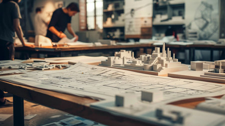 architectural project and architectの素材