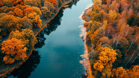 aerial drone view of a rocky road between the mountains and the seaの素材