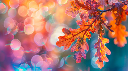 autumn leaves. autumn leaves in autumn fall park.の素材