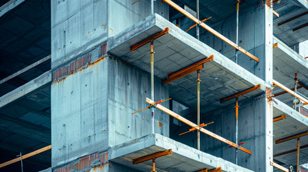 work on a construction siteの素材