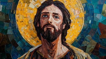 Jesus Christ portraitの素材