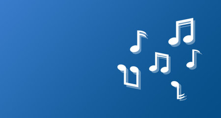 music note icon. music note symbol.の写真素材