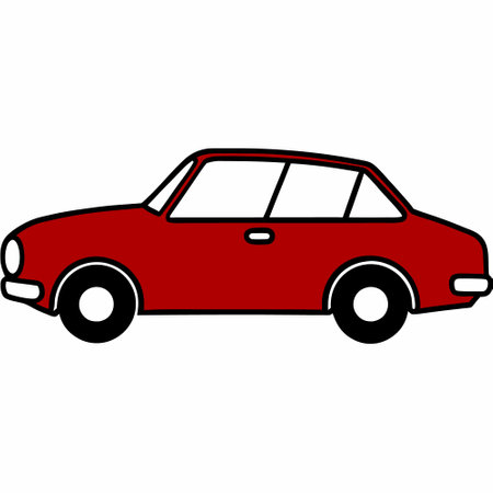 car vehicle isolated icon vector illustration design, vector illustration  graphic.のイラスト素材