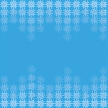 the background of the snowflakesのイラスト素材