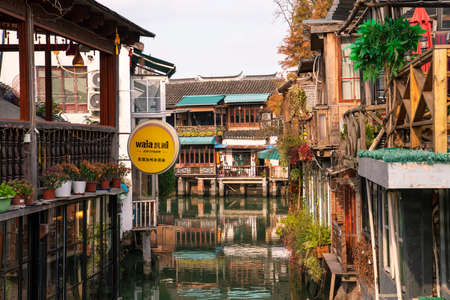 Zhujiajiao sceneryのeditorial素材