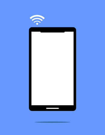 vector image of a smart phoneのイラスト素材