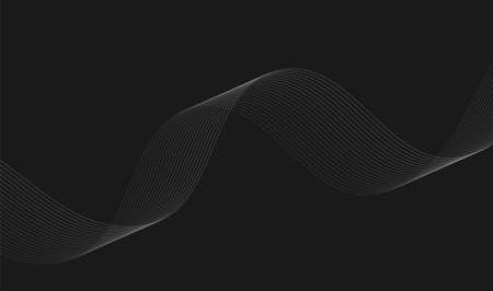 background image of curved white lines lined upのイラスト素材