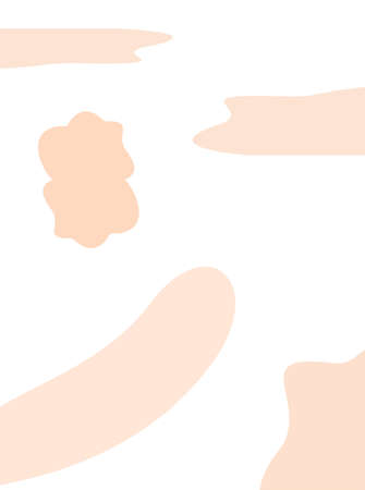 a collection of bubbles of different shapes in a boxのイラスト素材