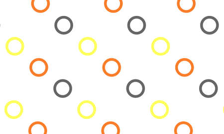 a small circle background image with an outline of various colorsのイラスト素材