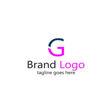 Letter G Logo Design Template. Initial Linked Letter G Logo Design