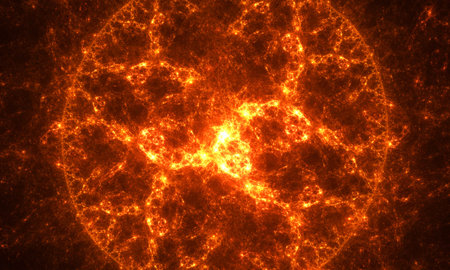 flaming texture abstract backgroundの写真素材