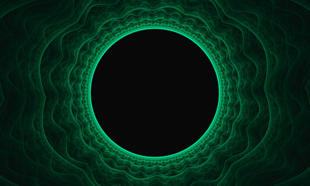 circle hole tunnel background, roundの写真素材