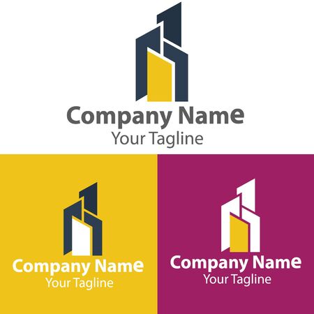 Company logo designのイラスト素材