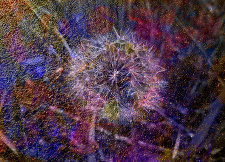 Abstract watercolor background handmade.の写真素材