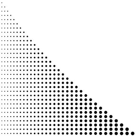 Dots Black and White Background Monochrome Patternのイラスト素材