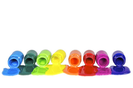 Bright colors, isolated on white ( clean ) backgroundの写真素材