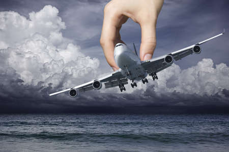 Hand of fate ?の写真素材