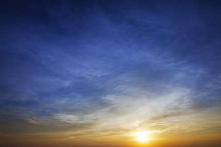 Sunset backgroundの写真素材