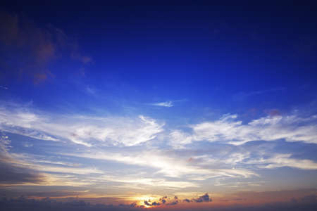 Sunset time