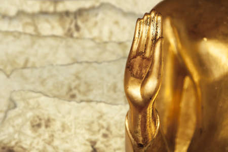 Buddhism concept with a lot of useful copy spaceの写真素材