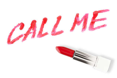 Call me conceptの写真素材