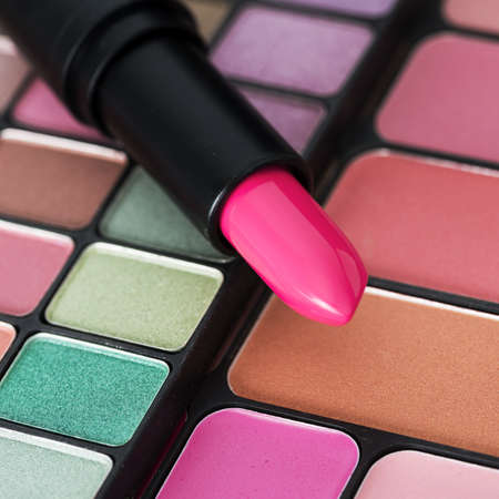 Lipstick macro. Shallow depth of field.の写真素材