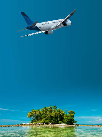 Tropical vacation conceptの写真素材