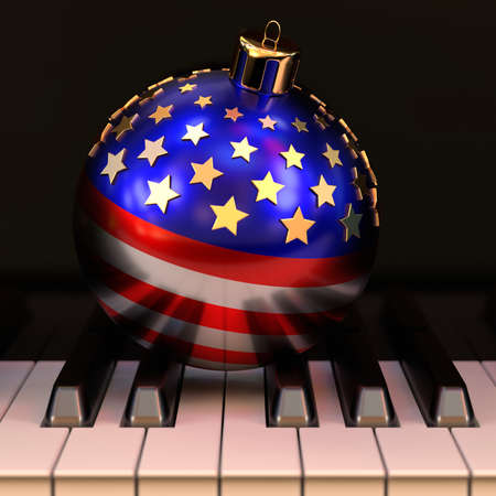 Christmas in US conceptの写真素材