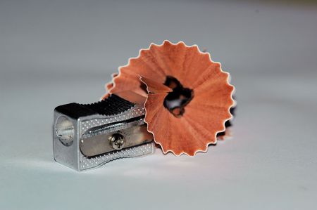 pencil sharpenerの写真素材