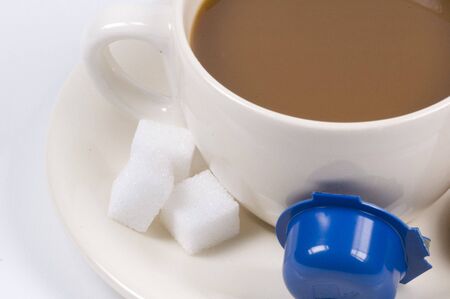 coffee with creamの写真素材