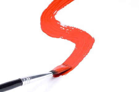 red strokeの写真素材