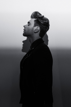 Confident businessman. Jacket Fashion shooting Hairstyleの写真素材