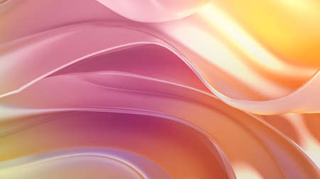 Luxury elegant background abstraction fabric. 3d illustration, 3d rendering.