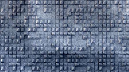 Industrial, stone, texture grunge background with geometry. 3d rendering, 3d illustrationの写真素材