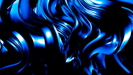 Elegant blue background. 3d illustration, 3d rendering.の写真素材