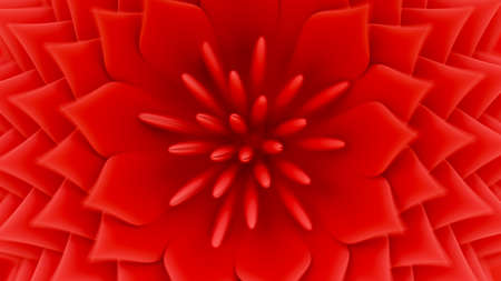 Beautiful background with flowers. 3d rendering, 3d illustration.の写真素材