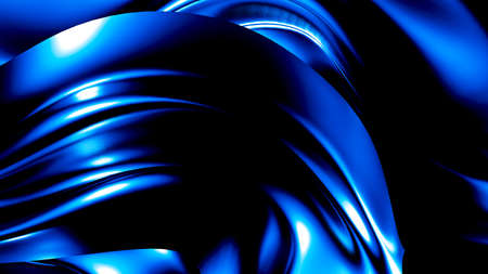 Elegant blue background. 3d illustration, 3d rendering.