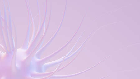 Light, gentle abstract background. 3d rendering 3d illustration.