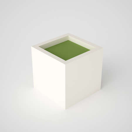 Plant green concept. 3d rendering, 3d illustration.の写真素材