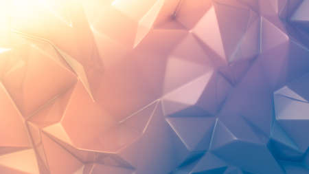 Purple crystal background. 3d rendering 3d illustration.の写真素材