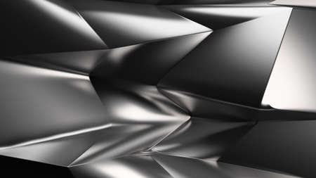 Golden smooth background. 3d rendering 3d illustration.の写真素材