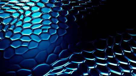 Turquoise metallic industrial grunge background. 3d rendering 3d illustration.