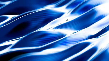 Luxurious gray blue drapery fabric background. 3d rendering 3d illustration.
